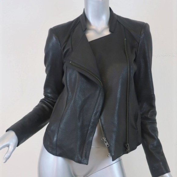 Helmut Lang Jackets & Blazers - Helmut Lang Wither Leather Moto Jacket